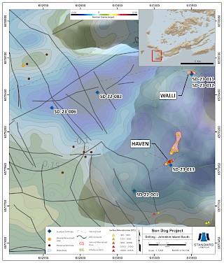 Johnston Island south target area
