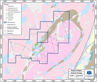 Rocas Prject Property Geology